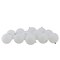 Northlight Shatterproof Shiny Christmas Ball Ornaments - 4" (100mm) - Winter White - 12ct